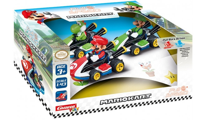 Vehicles Mario Kart pull back 3pack