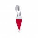 Father Christmas Hat Cutlery Case 145897 (Red)