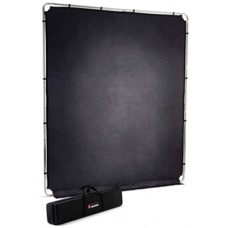 Manfrotto студийный фон + рама EzyFrame Vintage, pewter