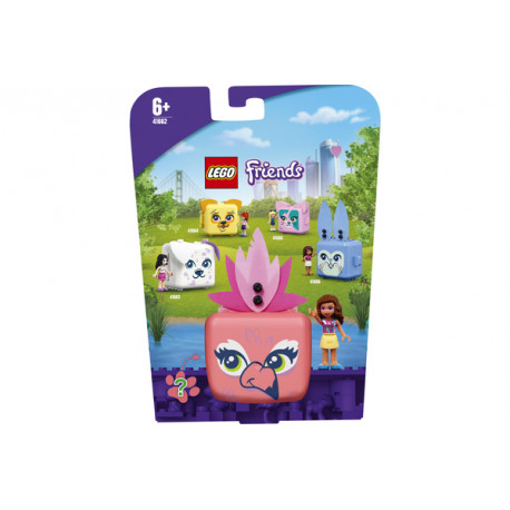 41662 LEGO Friends Olivia s Flamingo Cube LEGO Photopoint.lv