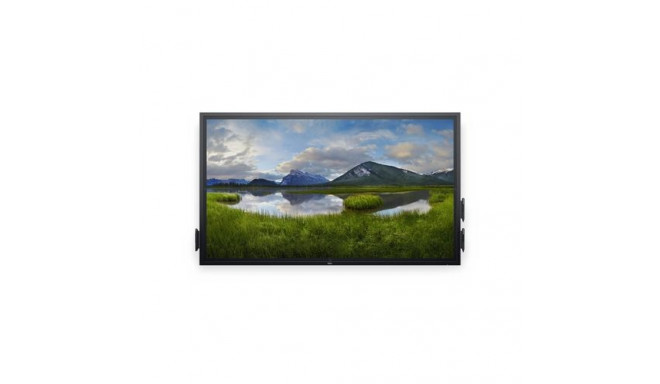 DELL C7520QT touch screen monitor 189.2 cm (74.5") 3840 x 2160 pixels Multi-touch Multi-user Bl
