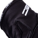 Leather Motorcycle Gloves W-TEC Flanker B-6035 - Black XXL