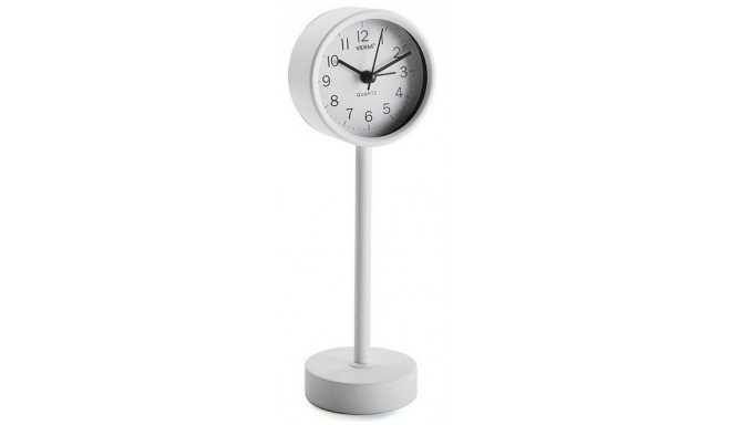Alarm clock 6.6x22.5x7.6cm, white