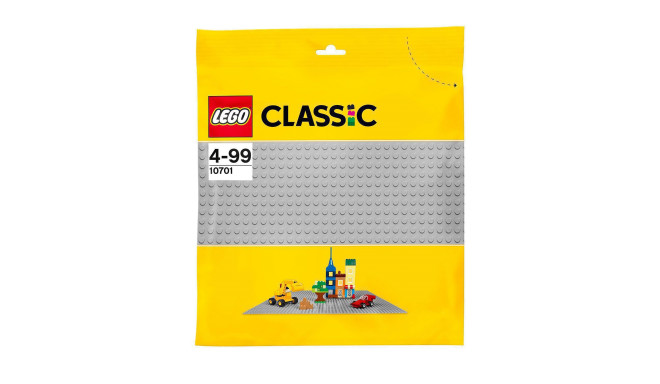 10701 LEGO® Classic Pelēka būvpamatne