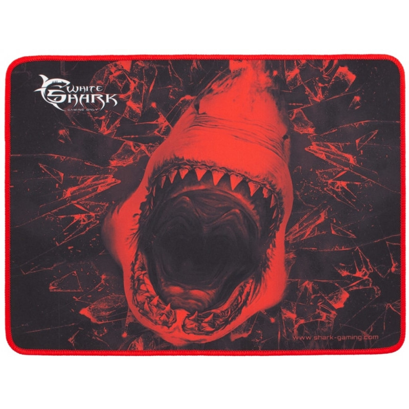 white shark gaming mouse pad