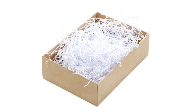 Täitematerjal, paberilaastud, 1 kg, valge