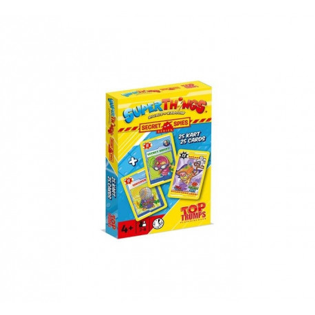 Card game Top Trumps Peter plays Super Things 6