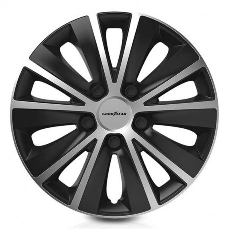 Mototransporta pārsegs Goodyear Monaco 15" Melns Sudrabains