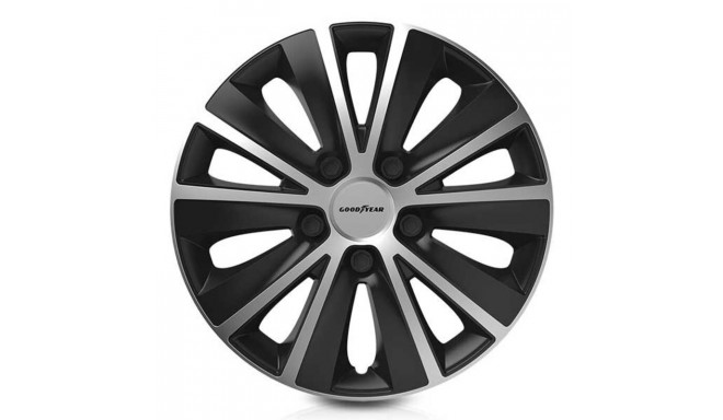 Hubcap Goodyear Monaco 15" Black Silver