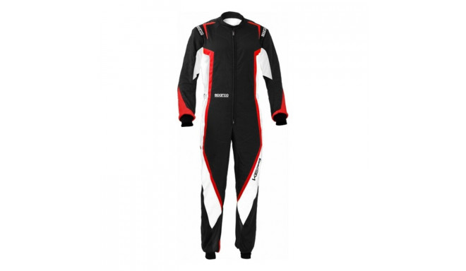 Karting Overalls Sparco K44 Kerb Black/Red (Size L)