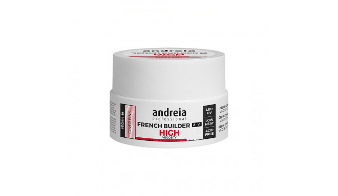 Geellakk küüntel French Builder High Viscosity Andreia 0BGFCP22 Roosa (22 g)