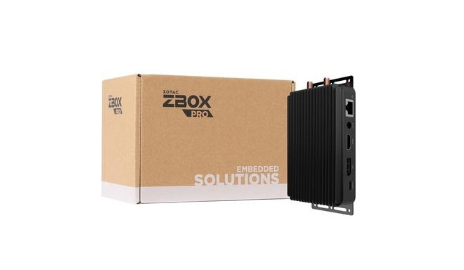 Zotac ZBOX PRO PI335 pico LPDDR4-SDRAM N4100 mini PC Intel® Celeron® 4 GB 64 GB eMMC Black