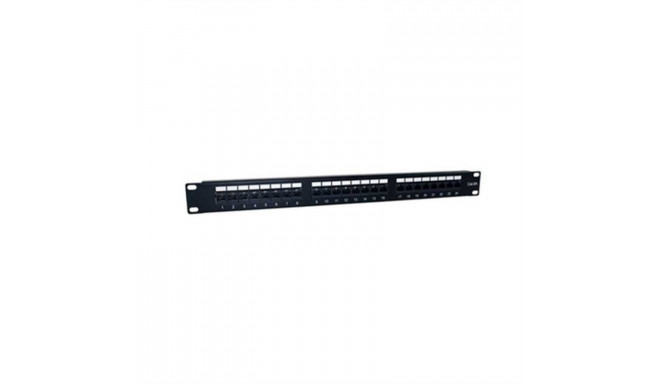 24-port UTP Category 6 Patch Panel 2LAN ARAP19C6A24UTP 19"