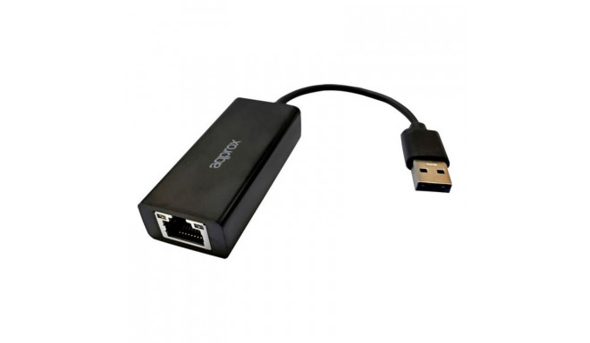 Tīkla uz USB adapteris 2.0 approx! APPC07V3 10/100 Melns