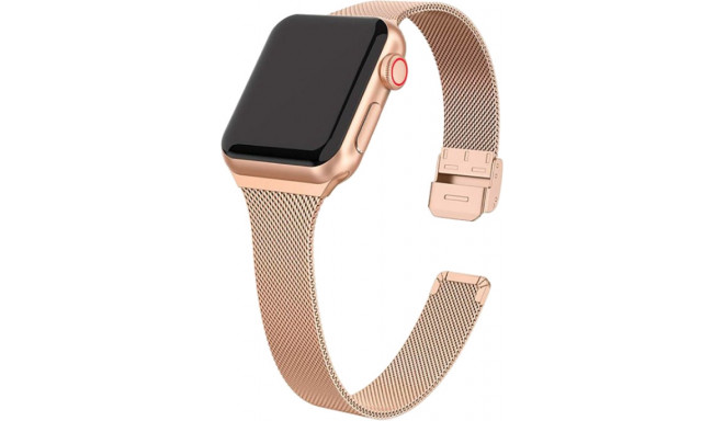 Tech-Protect  ремешок для часов MilaneseBand Apple Watch 4/5/6/7/SE 38/40/41mm, золотистый