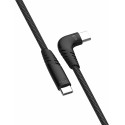 Silicon Power cable USB-C - USB-C 1m, grey