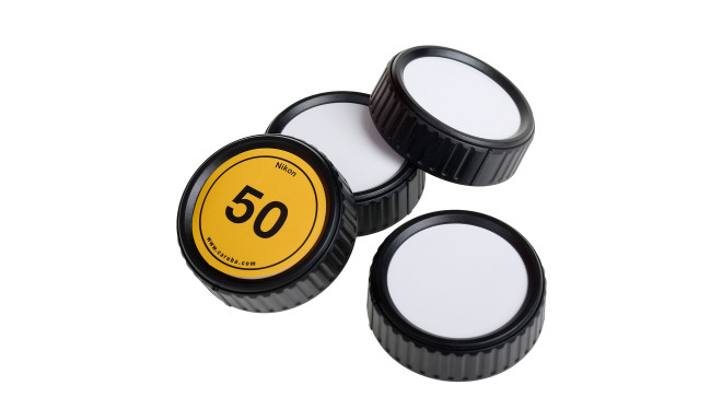 Caruba Writable Rear Lens Cap Kit Nikon (4 stuks)