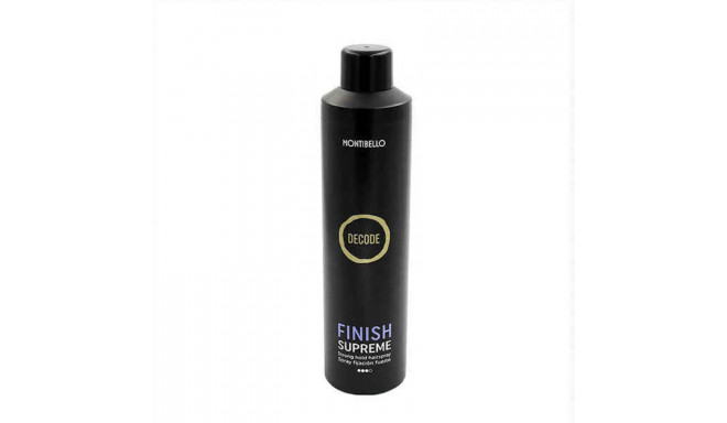 Extra Firm Hold Hairspray Decode Finish Supreme Montibello (400 ml)