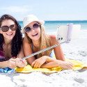 Baseus Ultra mini Telescopic Selfie Stick with remote control and Bluetooth violet (SUDYZP-G05)
