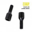 Kruvide komplekt OMP OMPS09621201 M12 x 1,25 Must