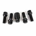 Kruvide komplekt OMP OMPS09831401 M14 x 1,50 4 uds Must