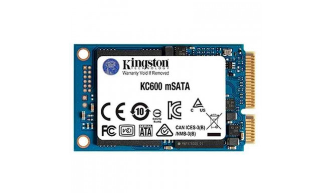 Cietais Disks Kingston SKC600MS TLC 3D mSATA 1 TB SSD