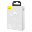 Baseus cable Superior USB - Lightning 1,5 m 2,4A white