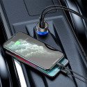 Baseus car charger Particular PD 65W 1x USB 1x USB-C transparent