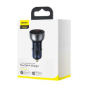 Baseus car charger Particular PD 65W 1x USB 1x USB-C transparent
