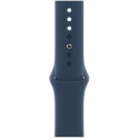 Apple Watch SE GPS 40mm Sport Band, silver/blue