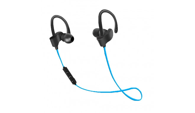 BLUETOOTH EARPHONES BLACK/BLUE