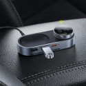 Baseus solar car wireless MP3 music player FM transmitter Bluetooth 5.0 750mAh (TF card / USB / AUX)