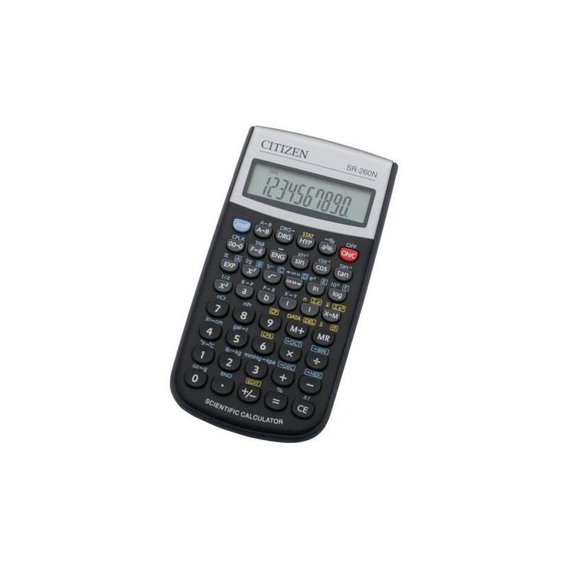 Citizen SR-260N calculator Pocket Scientific Black - Kalkulaatorid ...