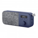 Portable Digital Radio Energy Sistem Fabric Box FM 1200 mAh 3W (Blue)