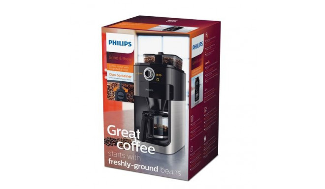 Philips Grind & Brew HD7769/00 coffee maker Semi-auto Drip coffee maker 1.2 L
