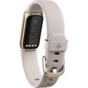 Fitbit Luxe Gift Pack Bundle, gold/white