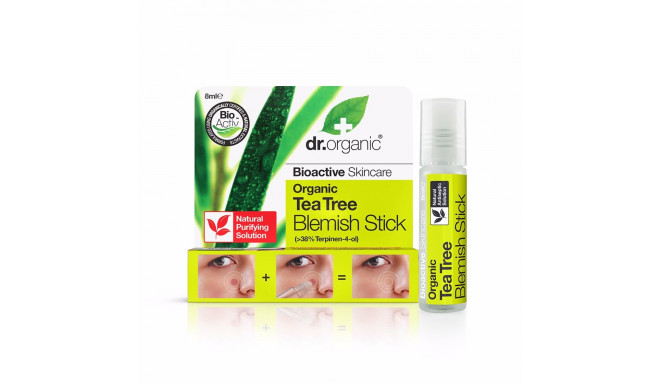 DR. ORGANIC BIOACTIVE ORGANIC tea tree stick para acné 8 ml