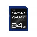 Adata mälukaart SDXC 64GB UHS-I U3 V30S 95MB/60MB