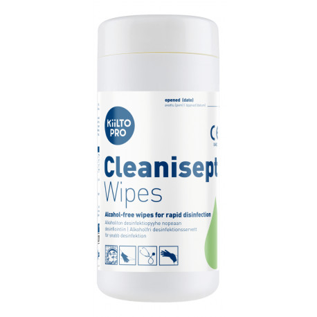 Desinfitseerivad lapid KIILTO Cleanisept Wipes 100tk/pk