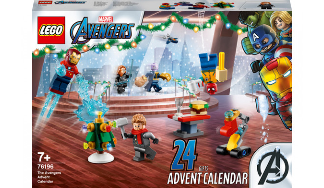 "76196 LEGO® Marvel Super Heroes Atriebēju Adventes kalendārs"