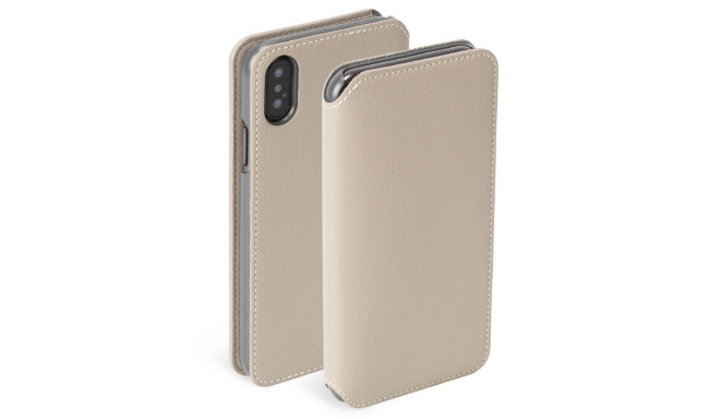 Krusell Pixbo 4 Card SlimWallet Apple iPhone XS Max beige