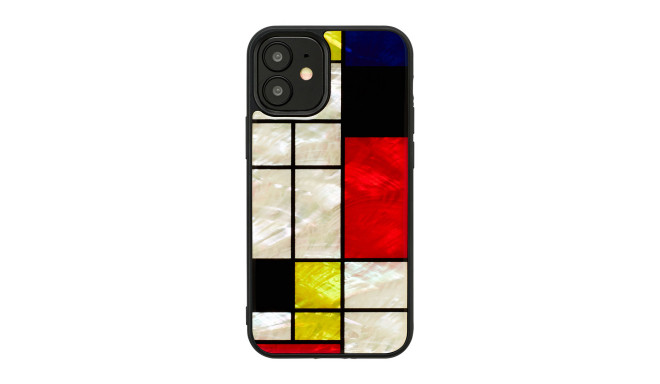 iKins case for Apple iPhone 12 mini mondrian black