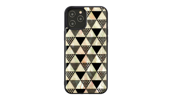 iKins case for Apple iPhone 12/12 Pro pyramid black