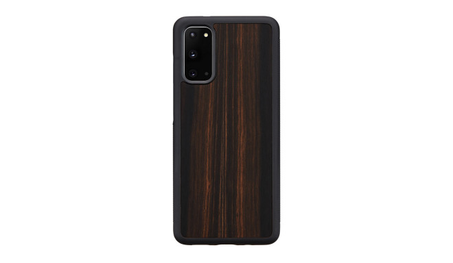 MAN&WOOD case for Galaxy S20 ebony black