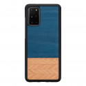 MAN&WOOD case for Galaxy S20+ denim black