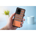 MAN&WOOD case for Galaxy S20 Ultra browny check black
