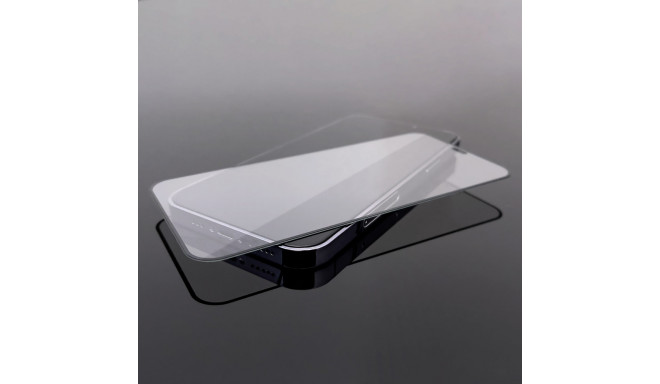 Wozinsky Super Durable Full Glue Full Screen Tempered Glass with Frame Case Friendly Xiaomi Redmi No