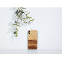 Man&Wood kaitseümbris iPhone XS Max, terra black