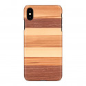 Man&Wood kaitseümbris iPhone XS Max, sabbia black