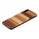 Man&Wood kaitseümbris iPhone XS Max, sabbia black